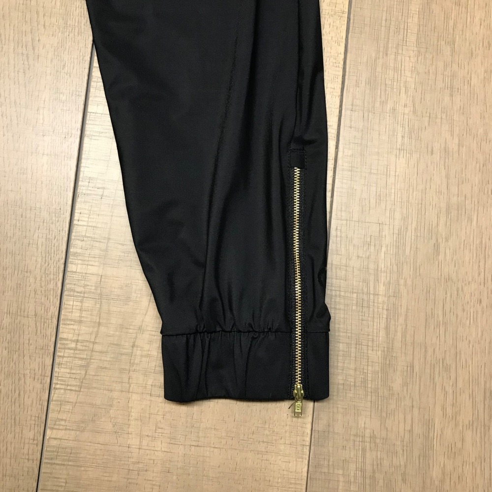 Zyia Active Everywhere Joggers Pants Womens Size L Black Ankle Zipper Travel Gym - Picture 6 of 11